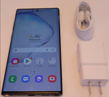 Straight Talk Samsung Galaxy Note 10+ Verizon Towers with plug and charging cable