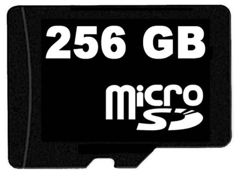 256GB MicroSD Memory Card