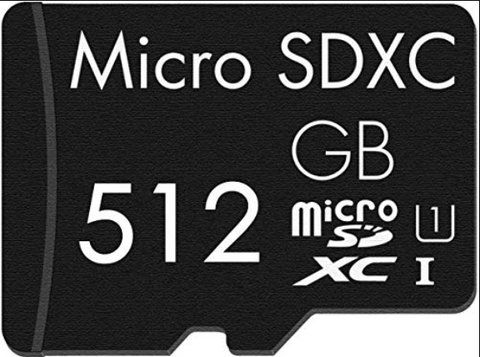 512GB MicroSD Memory Card