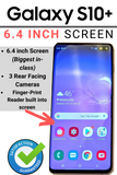 Samsung Galaxy S10+ PLUS for Total Wireless 6.4 inch big screen