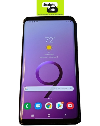 Samsung Galaxy S9 (G960U1C) 64GB  Straight Talk (Refurbished) Smartphone Unlocked