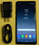 Verizon Samsung Galaxy Note8  black no contract prepaid BYOD