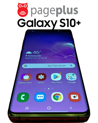 Page Plus Samsung Galaxy S10+ PLUS Prepaid - No Contract