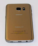 Straight Talk Galaxy S7 Verizon 4G LTE Towers back Gold 