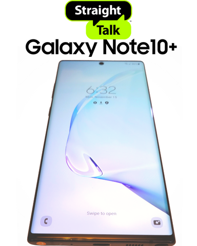 Straight Talk Samsung Galaxy Note 10+ PLUS Prepaid Smartphone Refurbished