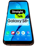 Straight Talk Samsung Galaxy S8 S8+ Plus (64GB) LTE Prepaid Smartphone Refurbished