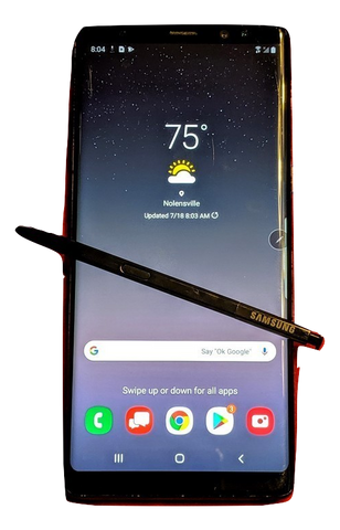 Pageplus Phone Samsung Galaxy Note8 big screen no contract