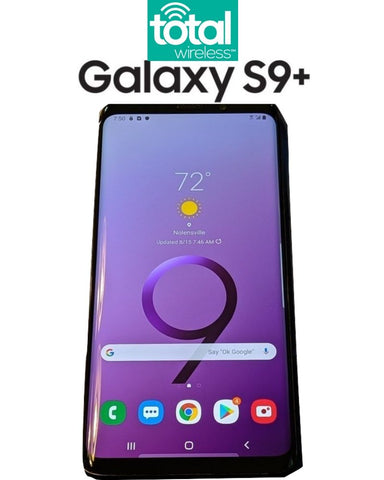 Total Wireless Phone Samsung Galaxy S9+ PLUS no contract prepaid smartphone